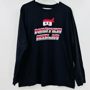 TCP Mens Matching Long Sleeve Master Ninja Pajama Top XL